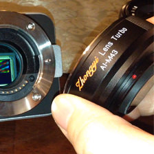 Mitakon Lens Turbo might work after all on BMPCC