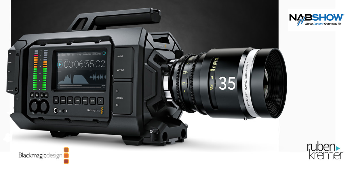 Blackmagic Reveal The Ursa 4k Camera System - Rubenkremer.nl