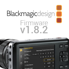 Blackmagic Camera Update v1.8.2